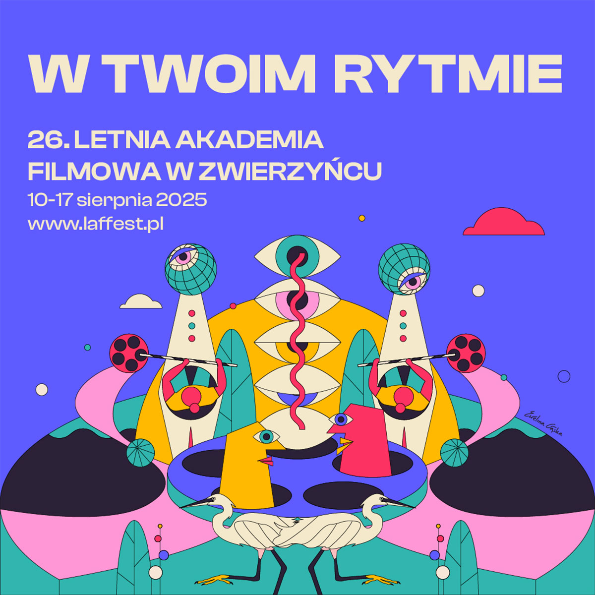 26. Letnia Akademia Filmowa w Zwierzyńcu – opracowanie graficzne festiwalu